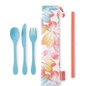 Eco Utensil & Straw Set
